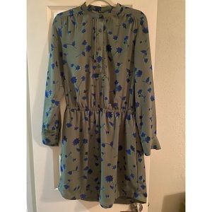 Banana Republic Floral Long Sleeve Dress